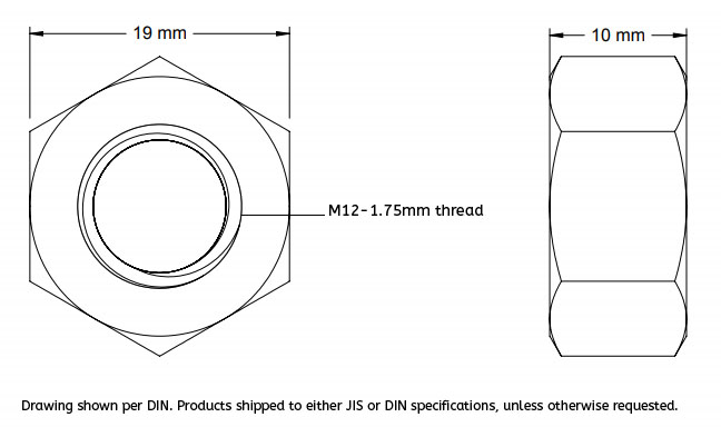 peek-hex-nut-m12-1-75